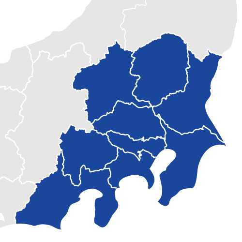 対応エリアマップ